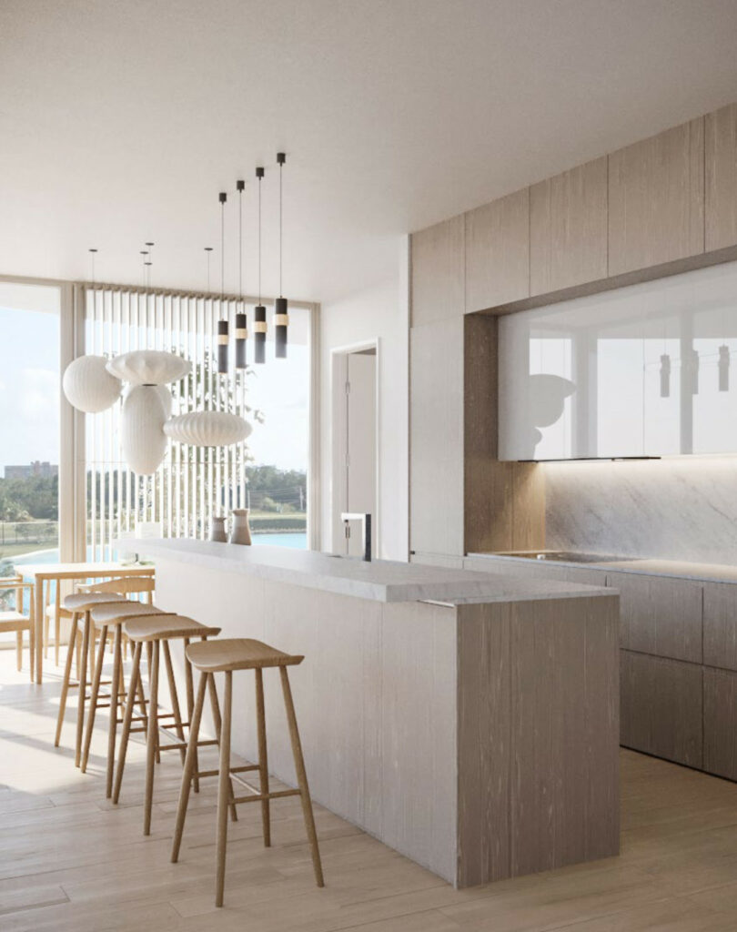 Kitchen One Park Tower by Turnberry